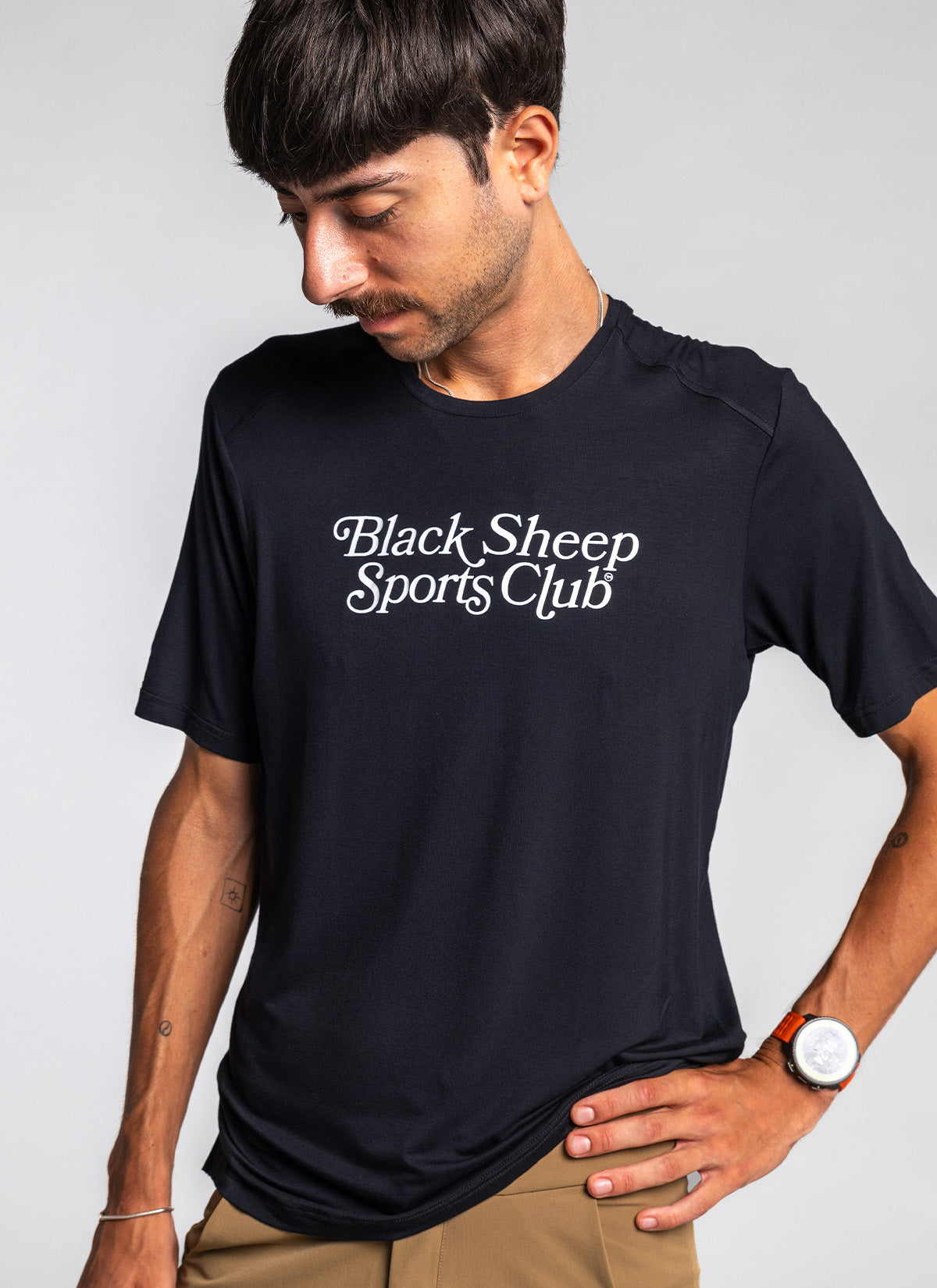 Men's Flex Tee - Sports Club Black