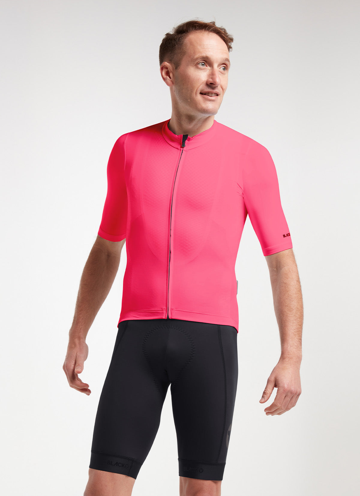 Men's Essentials TEAM Jersey - Neon Pink – Black Sheep Cycling