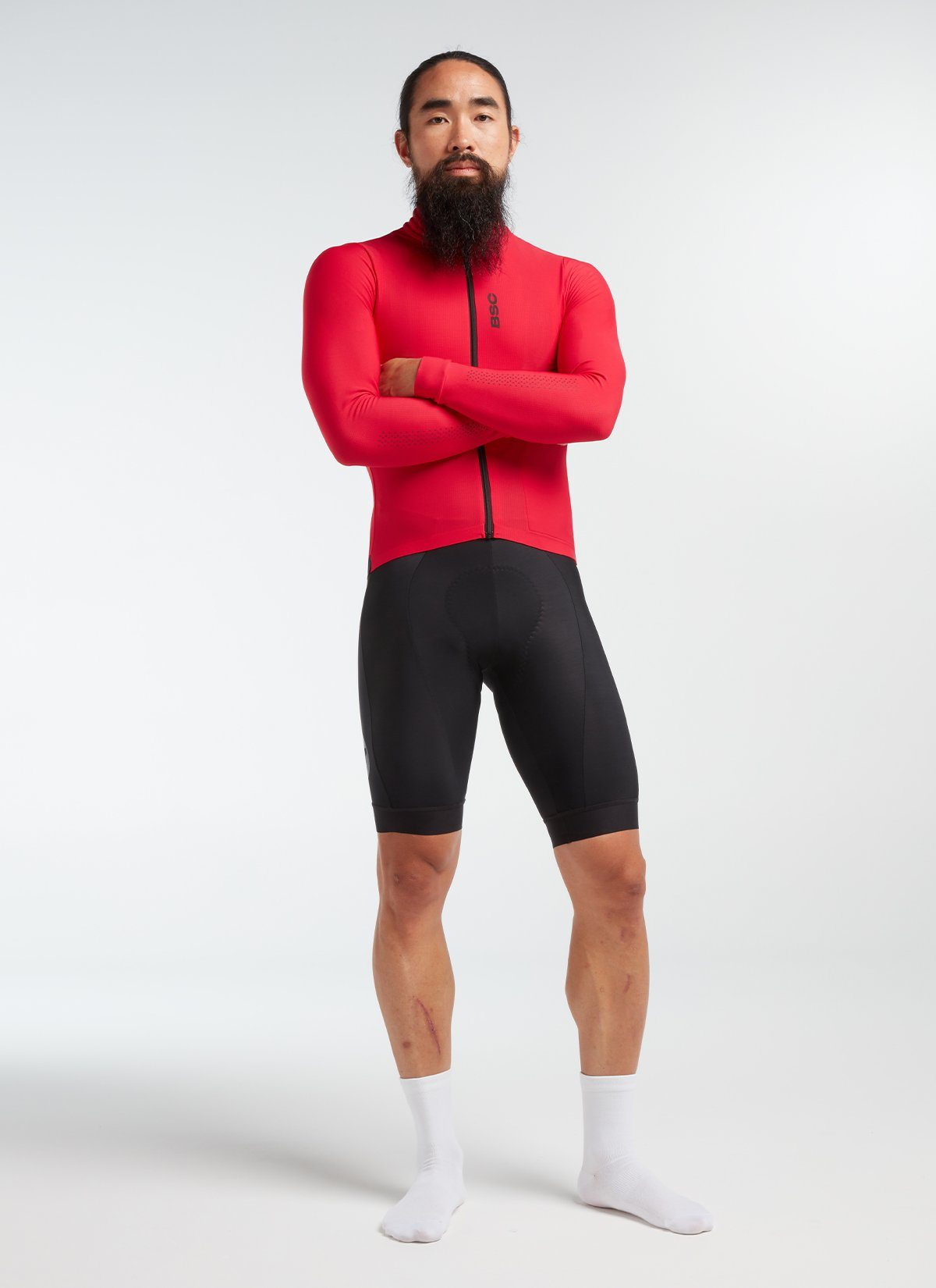 Men's Elements LS Thermal Jersey - Jester Red