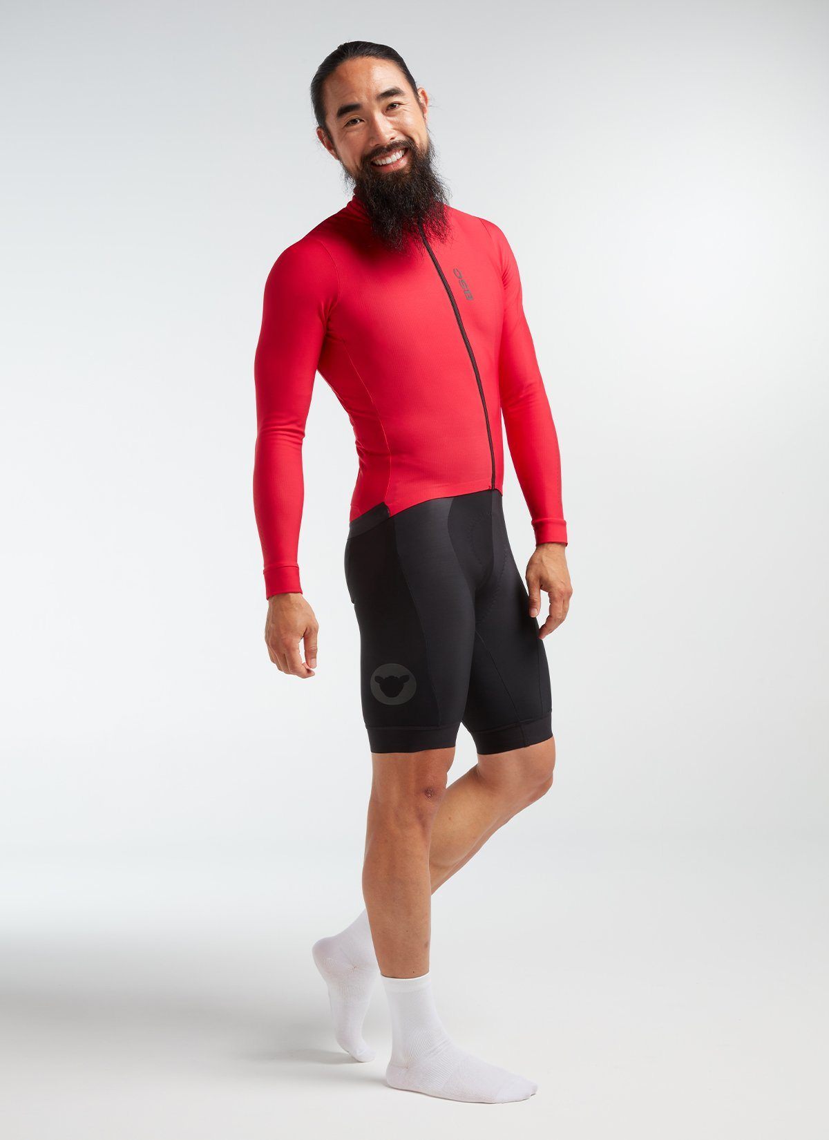 Men's Elements LS Thermal Jersey - Jester Red