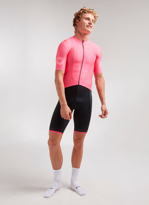 Men's Essentials TEAM Jersey - Block Neon Pink